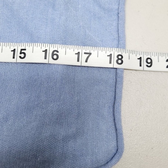 Eileen Fisher Womens Open Front Cardigan Size L Long Sleeve Light
Blue - Picture 6 of 7